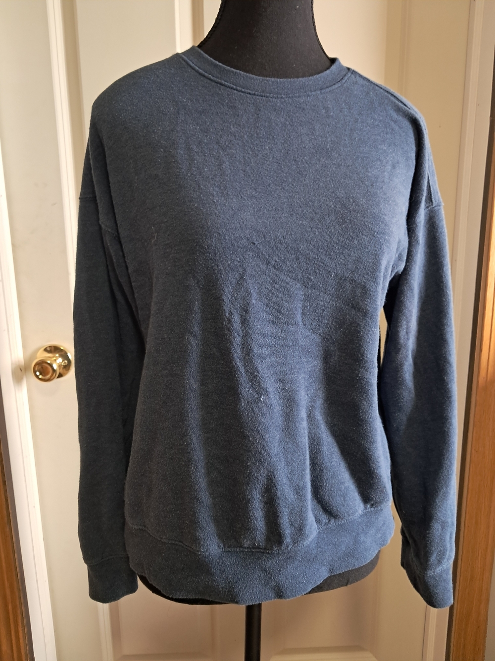 Athletic Works Navy Blue Crewneck Sweatshirt